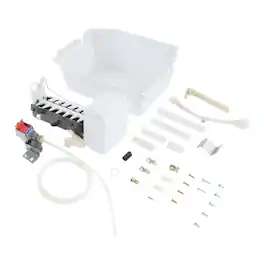 Icemaker Kit for Most Whirlpool Bottom-Mount Refrigerators - White