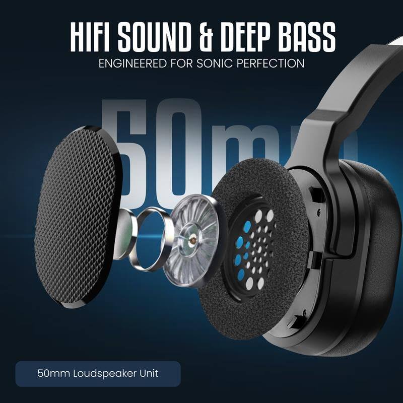 HIFI SOUND & DEEP BASS  
ENGINEERED FOR SONIC PERFECTION  
50mm Loudspeaker Unit
