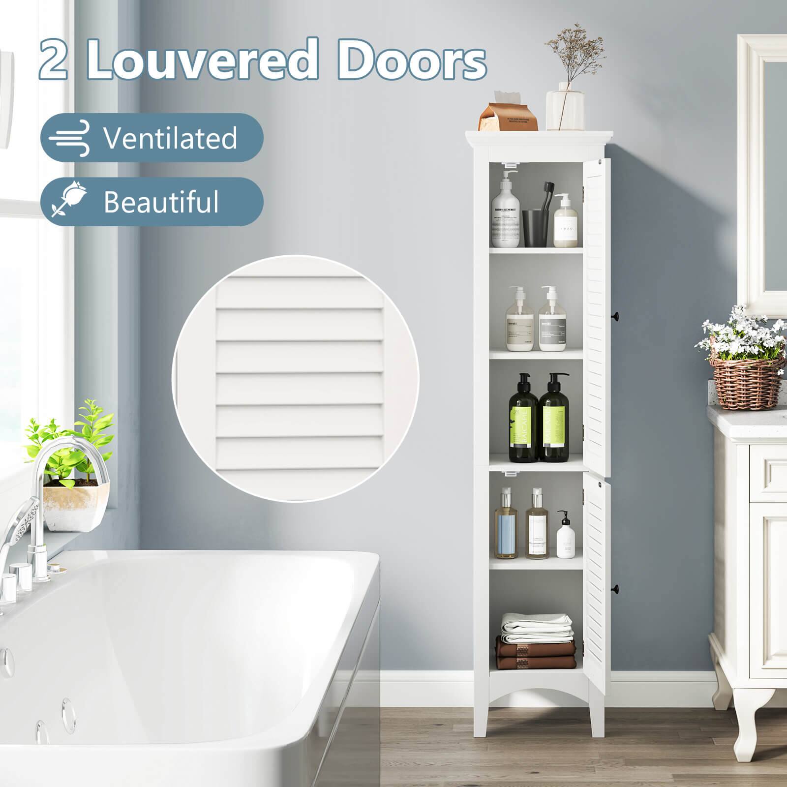 2 Louvered Doors  
- Ventilated  
- Beautiful