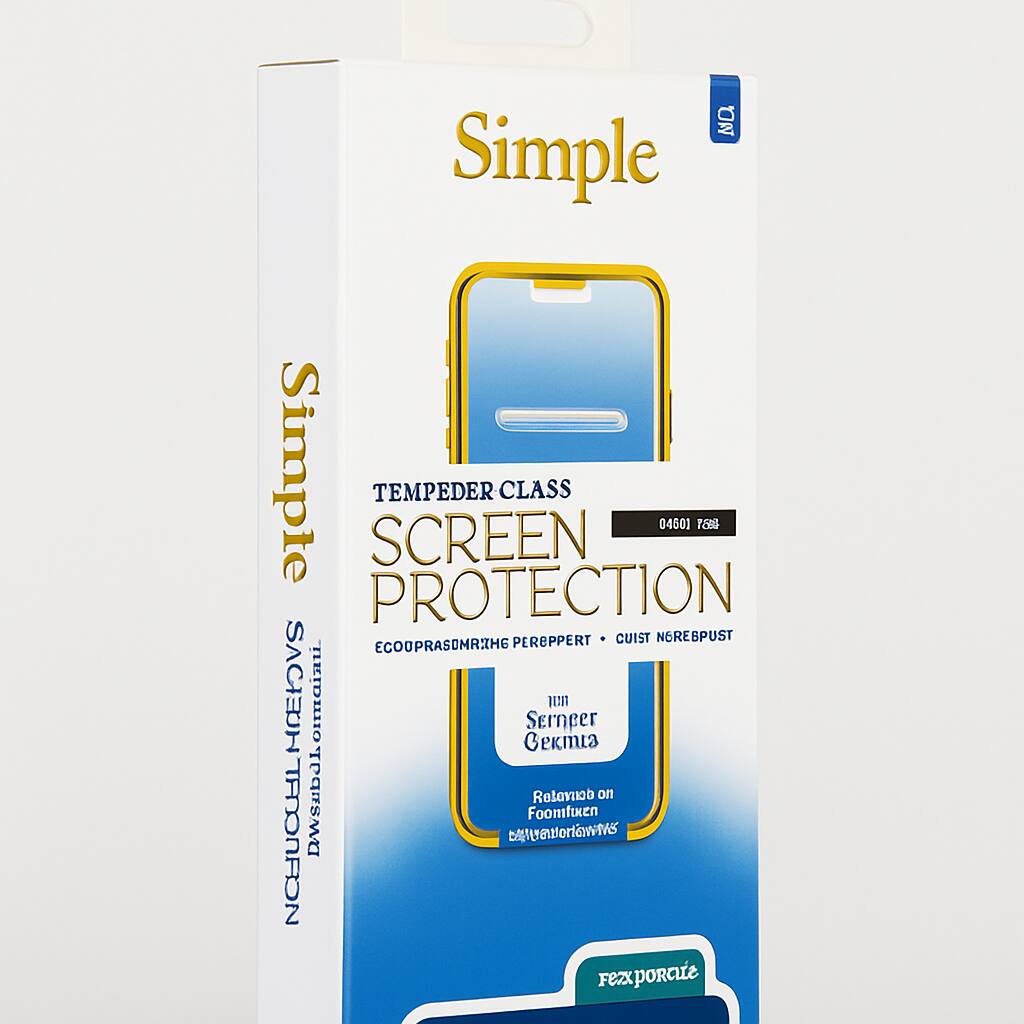 Simple Mobile Simple Tempered Glass Screen Protector For Samsung Galaxy ...