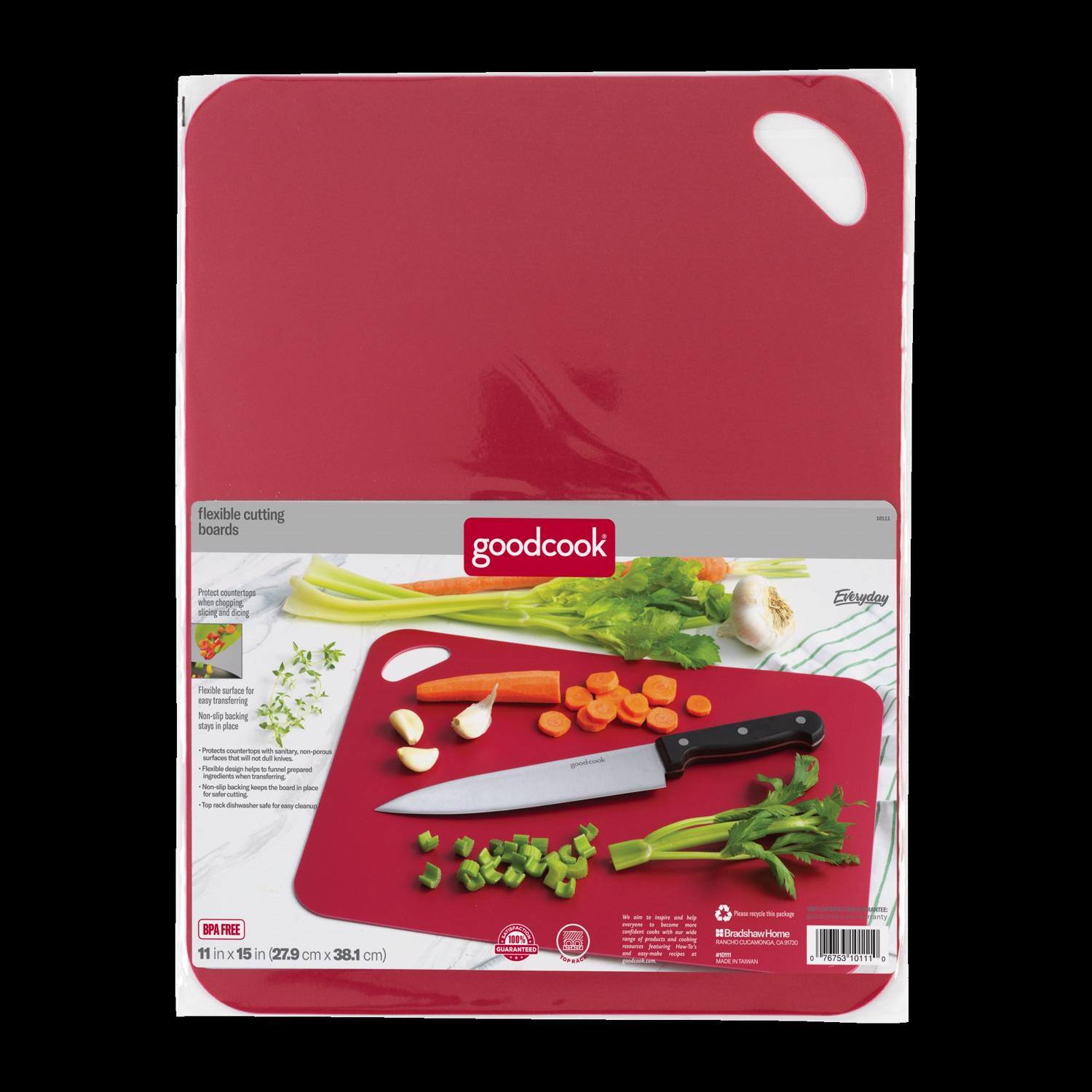 Good Cook 11.5 in. L X 15 in. W Plastic Cutting Board - Best Buy