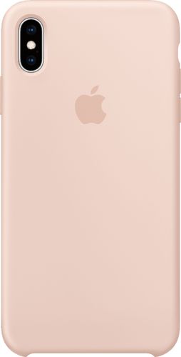 Apple - iPhone® XS Max Silicone Case - Pink Sand