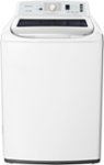 Front. Insignia™ - 4.1 Cu. Ft. High Efficiency Top Load Washer - White.