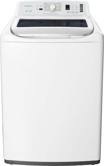 Insignia™ - 4.1 Cu. Ft. High Efficiency Top Load Washer - White