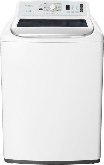 Insignia™ – 4.1 Cu. Ft. Top Load Washer – White