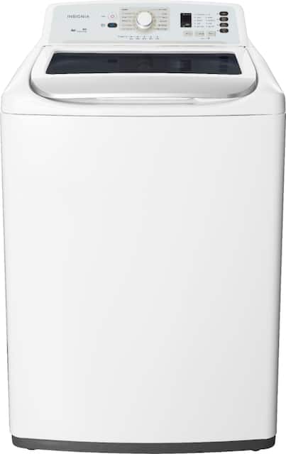 Insignia 4.1 Cu. Ft. High Efficiency Top Load Washer White NS