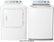 Alt View 13. Insignia™ - 4.1 Cu. Ft. High Efficiency Top Load Washer - White.