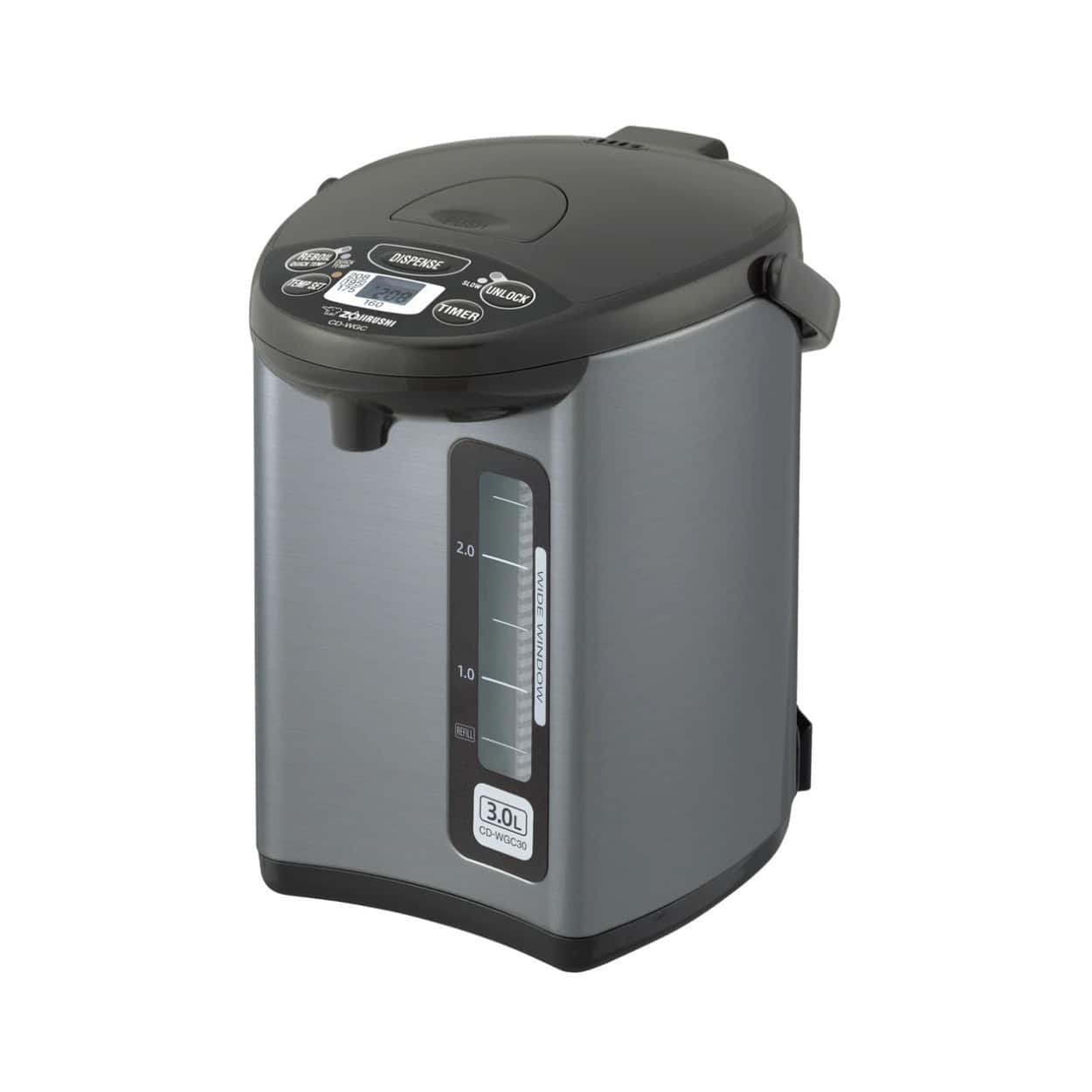 Zojirushi - Micom 3-Liter Water Boiler & Warmer (PFAS Free) - Silver