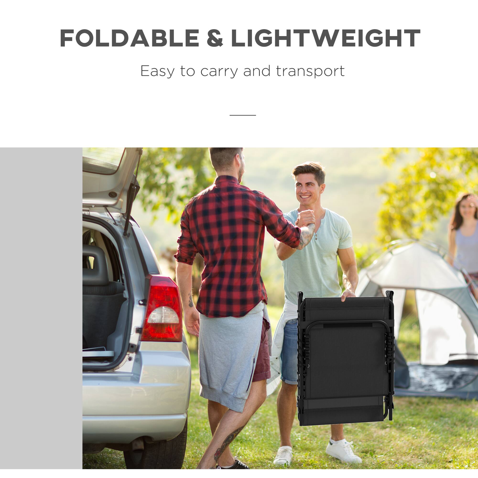 FOLDABLE & LIGHTWEIGHT  
Easy to carry and transport