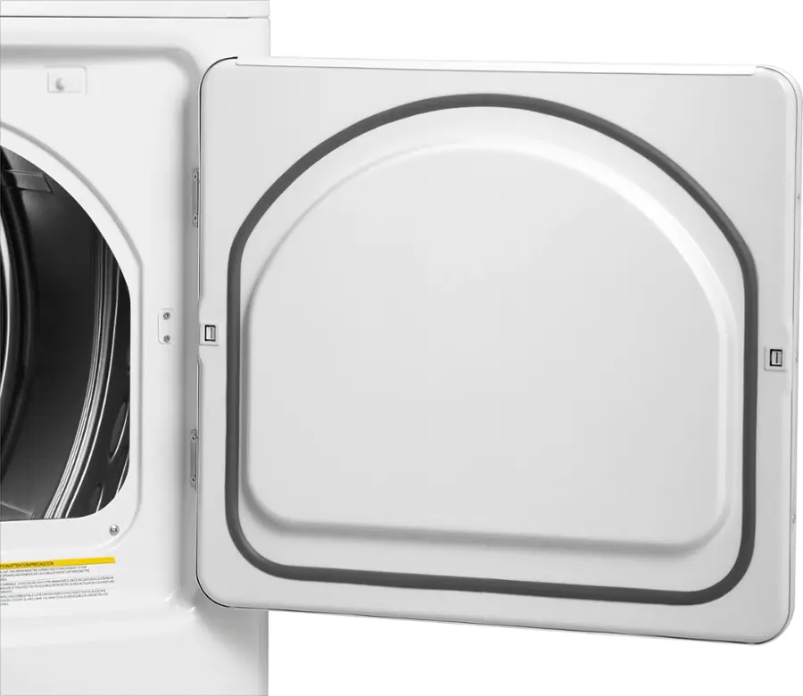 Alt View 3. Insignia™ - 6.7 Cu. Ft. Electric Dryer with Sensor Dry and My Cycle Memory - White.