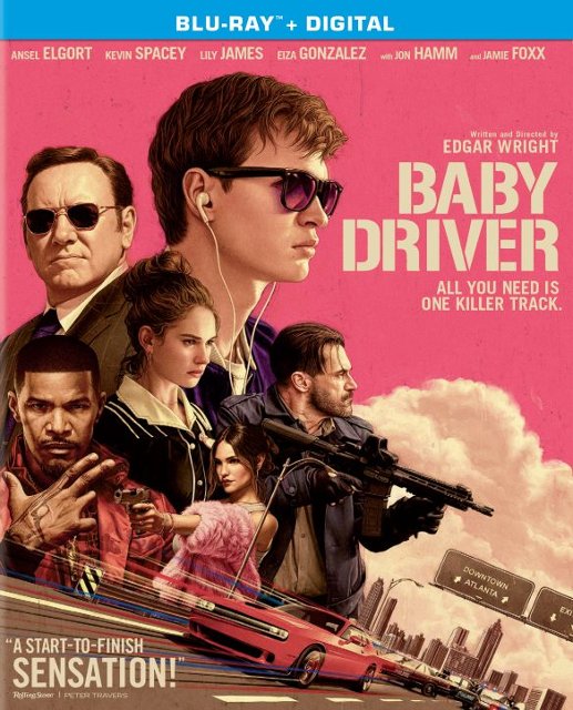 Front Standard. Baby Driver [Includes Digital Copy] [Blu-ray] [2017].