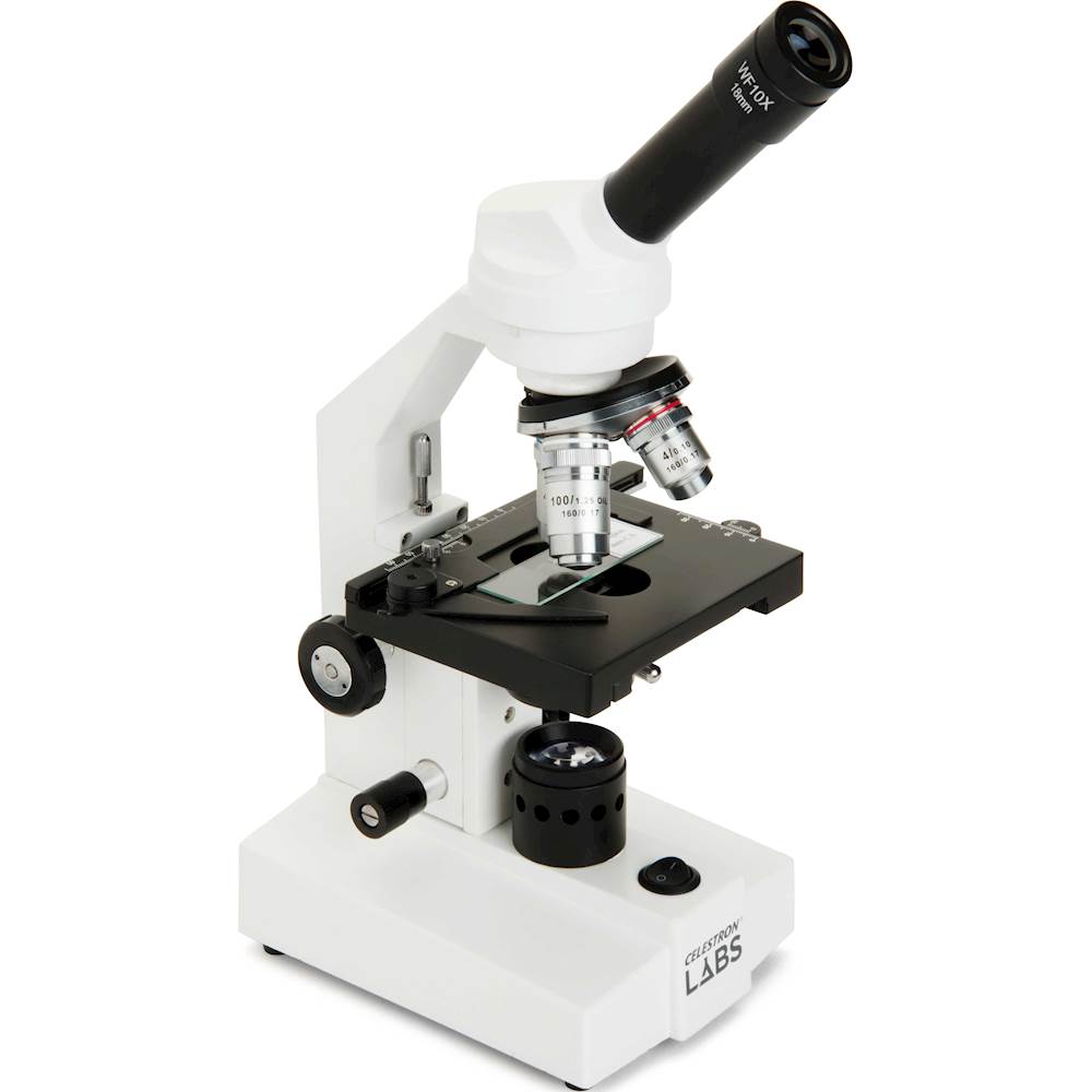 Angle View: Celestron - CM2000CF - Compound Microscope