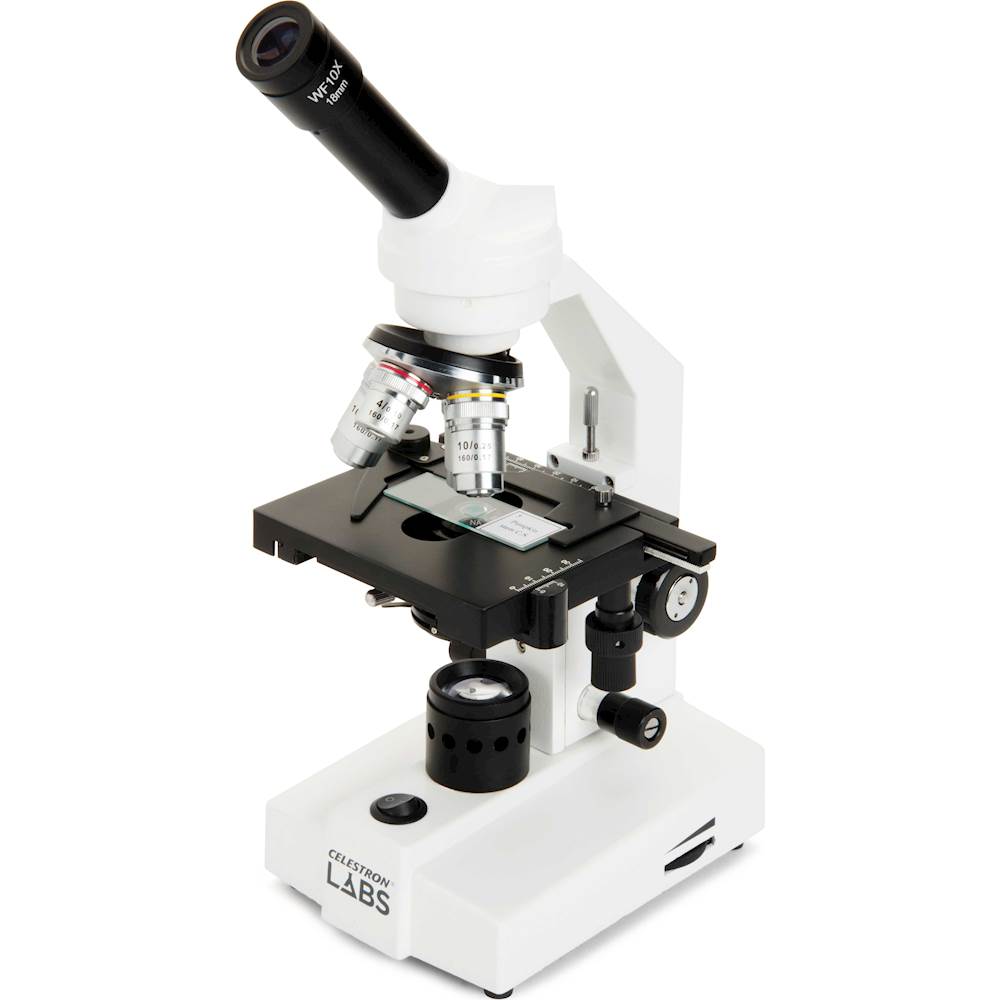 Left View: Celestron - CM2000CF - Compound Microscope