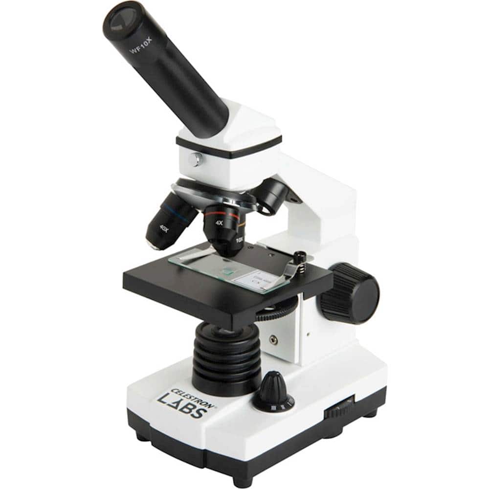 Celestron - Labs CM800 Compound Microscope - White - Angle_Zoom
