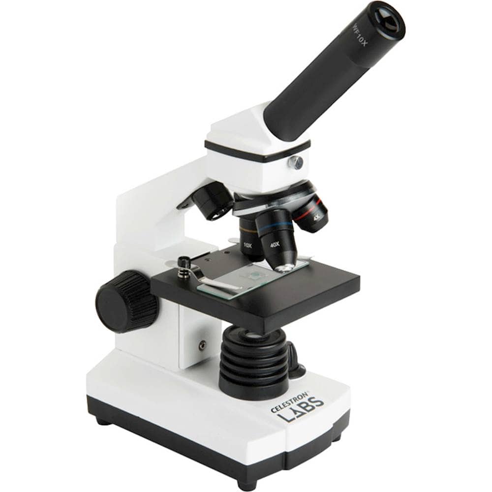 Left. Celestron - Labs CM800 Compound Microscope.