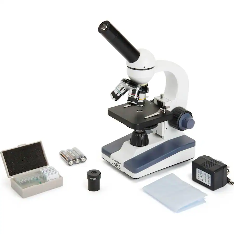 Celestron CM1000C Compound Microscope White 44129 - Best Buy