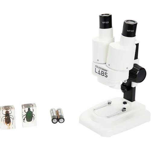 Angle View: Celestron - Labs S20 Stereo Microscope