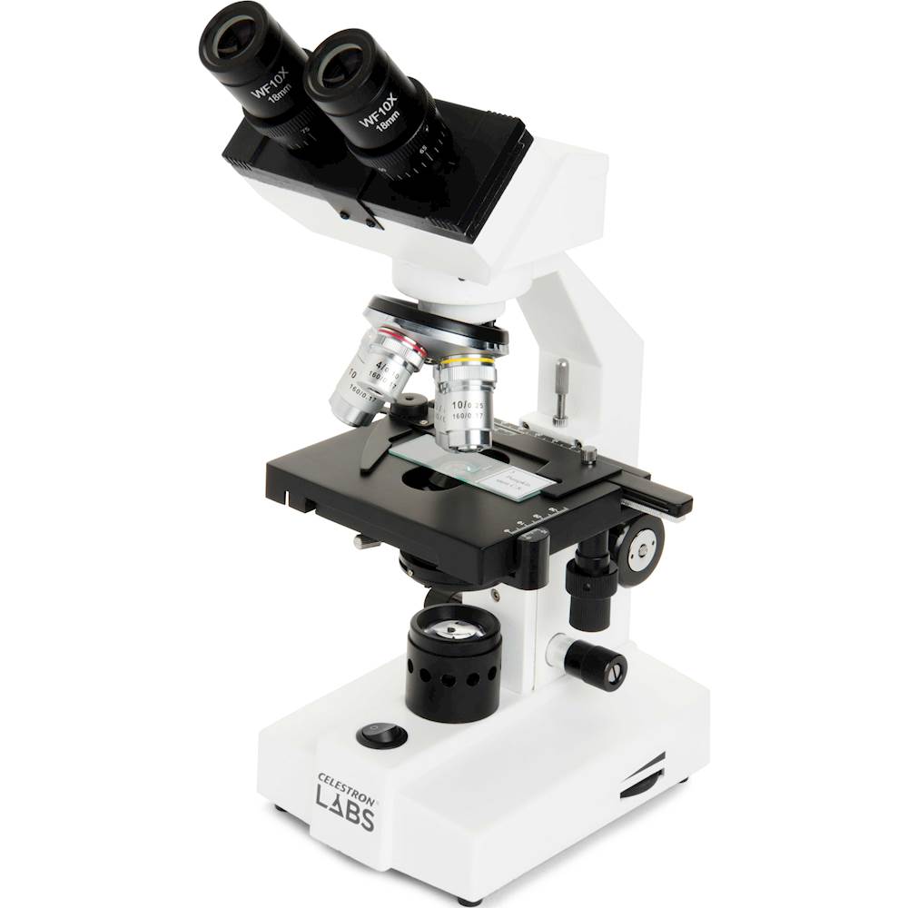 Left View: Celestron - Compound Microscope