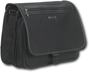 Angle Standard. Kenneth Cole - Messenger Notebook Case - Black.