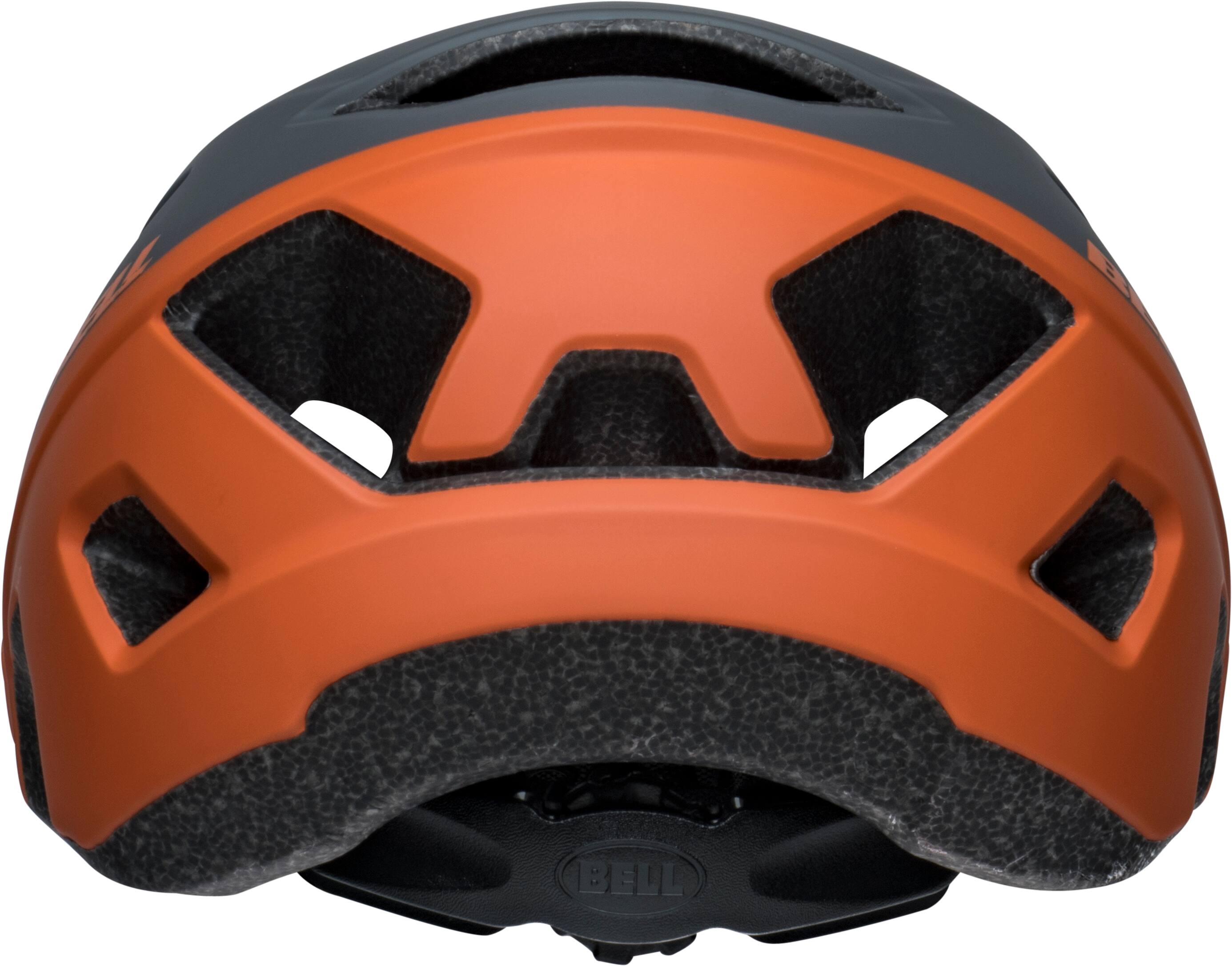 Alt View 12. Bell - Soquel Helmet for Bike and Scooter - BATTLESHIP NARDO/BURNT ORANGE.
