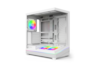 Montech - SKY 3 ATX Case, Panoramic Glass, 360mm Radiator, 3x120mm ARGB Fans, Compact White (SKY3W) - White