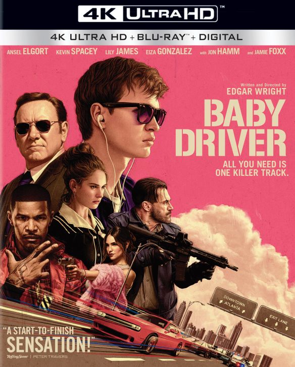  Baby Driver [Includes Digital Copy] [4K Ultra HD Blu-ray/Blu-ray] [2017]