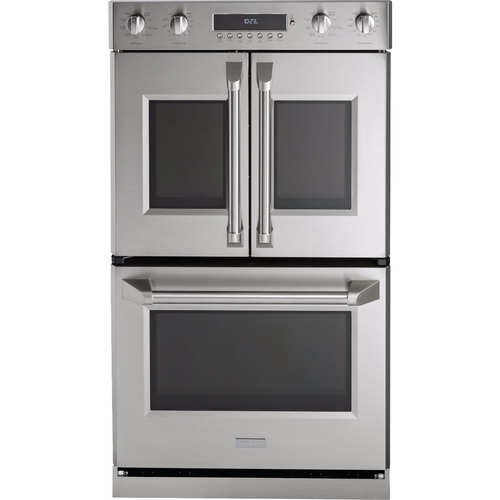 Monogram - 29.8" Built-In Double Electric Convection Wall Oven - Stainless steel