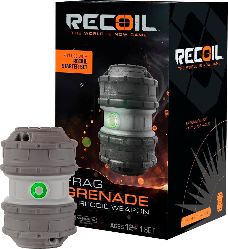 Recoil - Frag Grenade - Gray - Larger Front