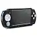 Front Standard. eForCity - Portable Gaming Console Case - Black.