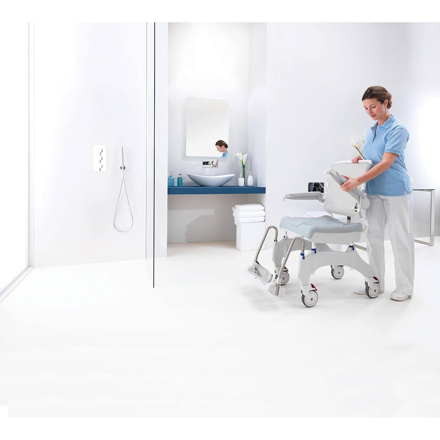 Alt View 1. Invacare - Padded Adjustable Strap for Chest or Waist (Model 1528702) for Secure and Comfortable Fit - Black.