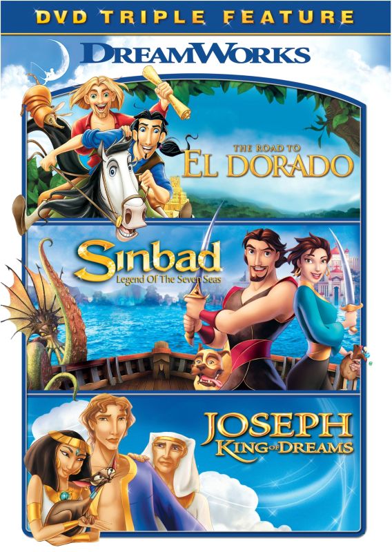  The Road to El Dorado/Sinbad: Legend of the Seven Seas/Joseph: King of Dreams [3 Discs] [DVD]