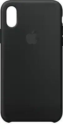 Apple - iPhone® X Silicone Case - Black