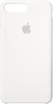 Front Zoom. Apple - iPhone® 8 Plus/7 Plus Silicone Case - White.