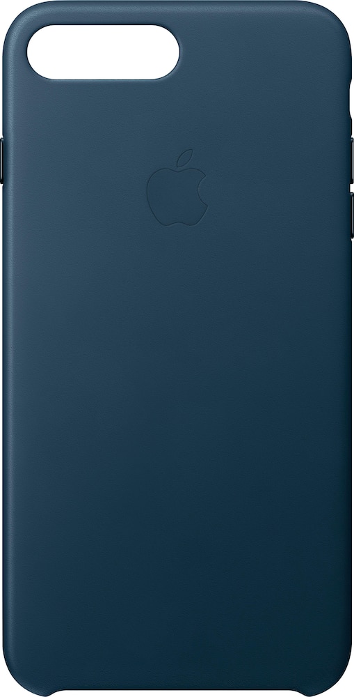 apple - iphone 8 plus/7 plus leather case - cosmos blue apple - iphone 8 plus/7 plus leather case - cosmos blue