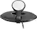 Alt View 12. Platinum™ - Charging Stand for Apple Watch™ - Black.