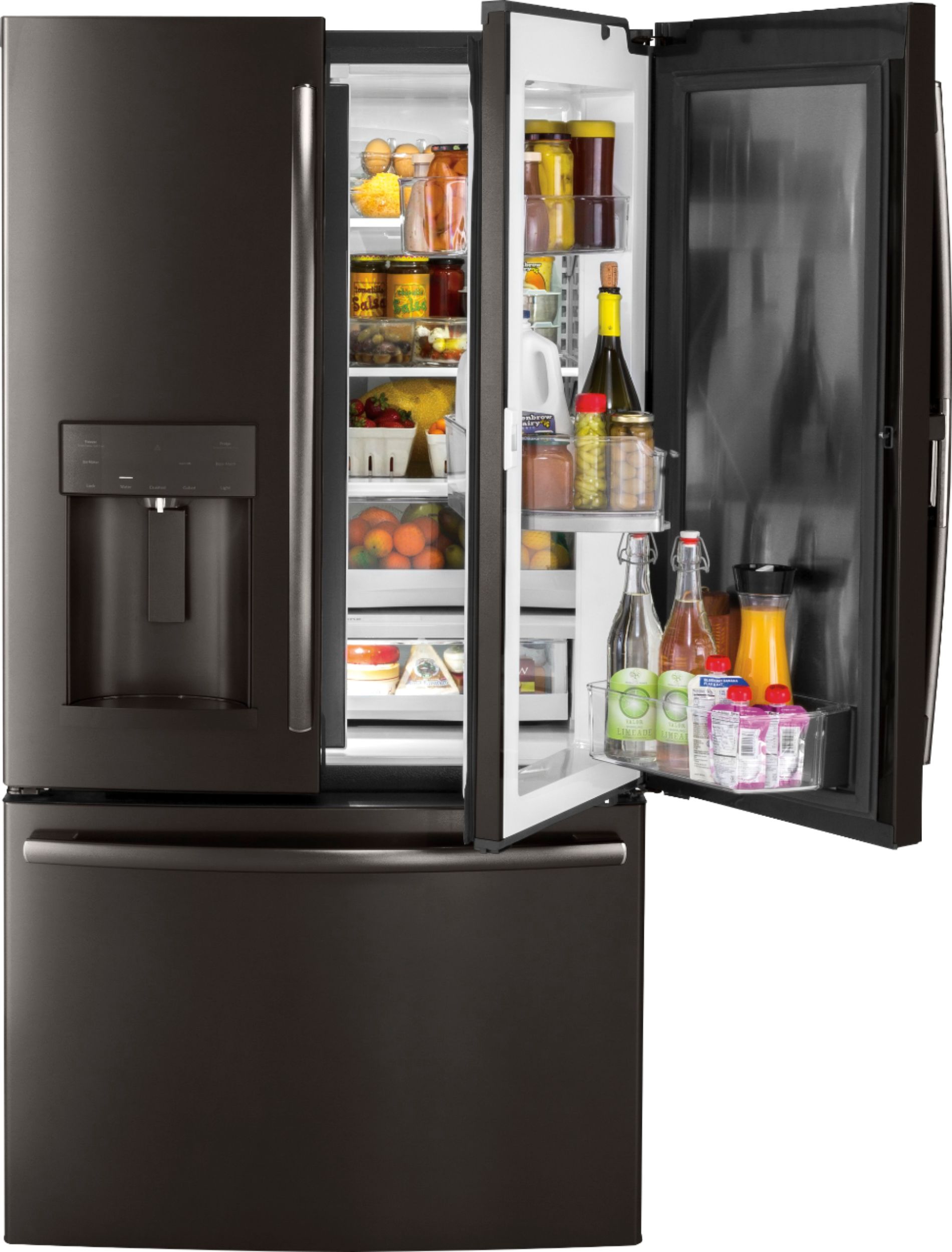 Customer Reviews: GE 27.8 Cu. Ft. Door in Door French Door Refrigerator ...