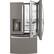 Front. GE - 27.7 Cu. Ft. French Door-in-Door Refrigerator with External Water & Ice Dispenser - Slate.