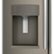Alt View Zoom 18. GE - 27.7 Cu. Ft. French Door-in-Door Refrigerator with External Water & Ice Dispenser - Fingerprint resistant slate.