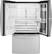 Alt View 1. GE - 27.8 Cu. Ft. French Door in Door Refrigerator.