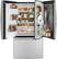 Alt View 3. GE - 27.8 Cu. Ft. French Door in Door Refrigerator.