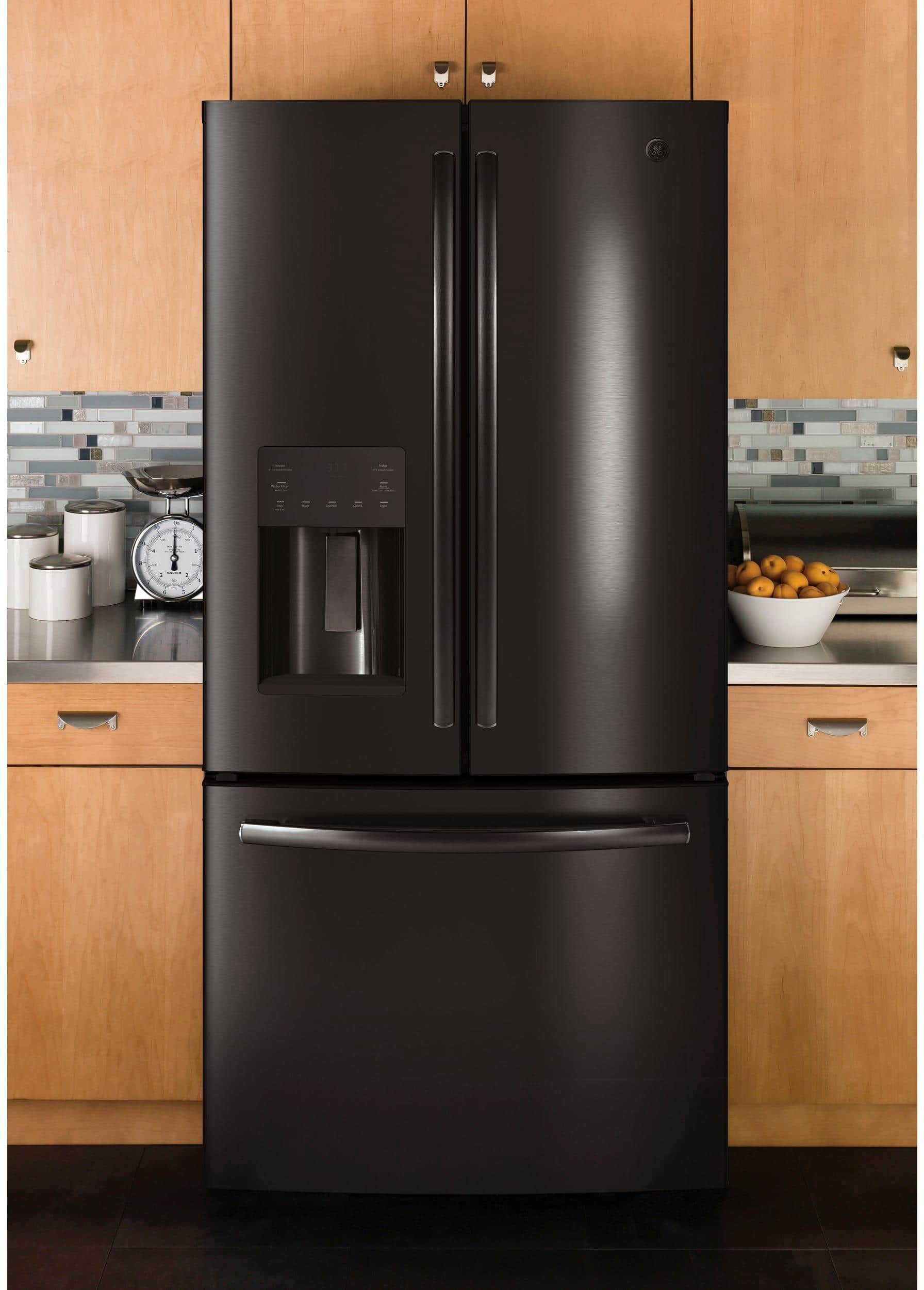 Alt View 12. GE - 23.6 Cu. Ft. French Door Refrigerator.