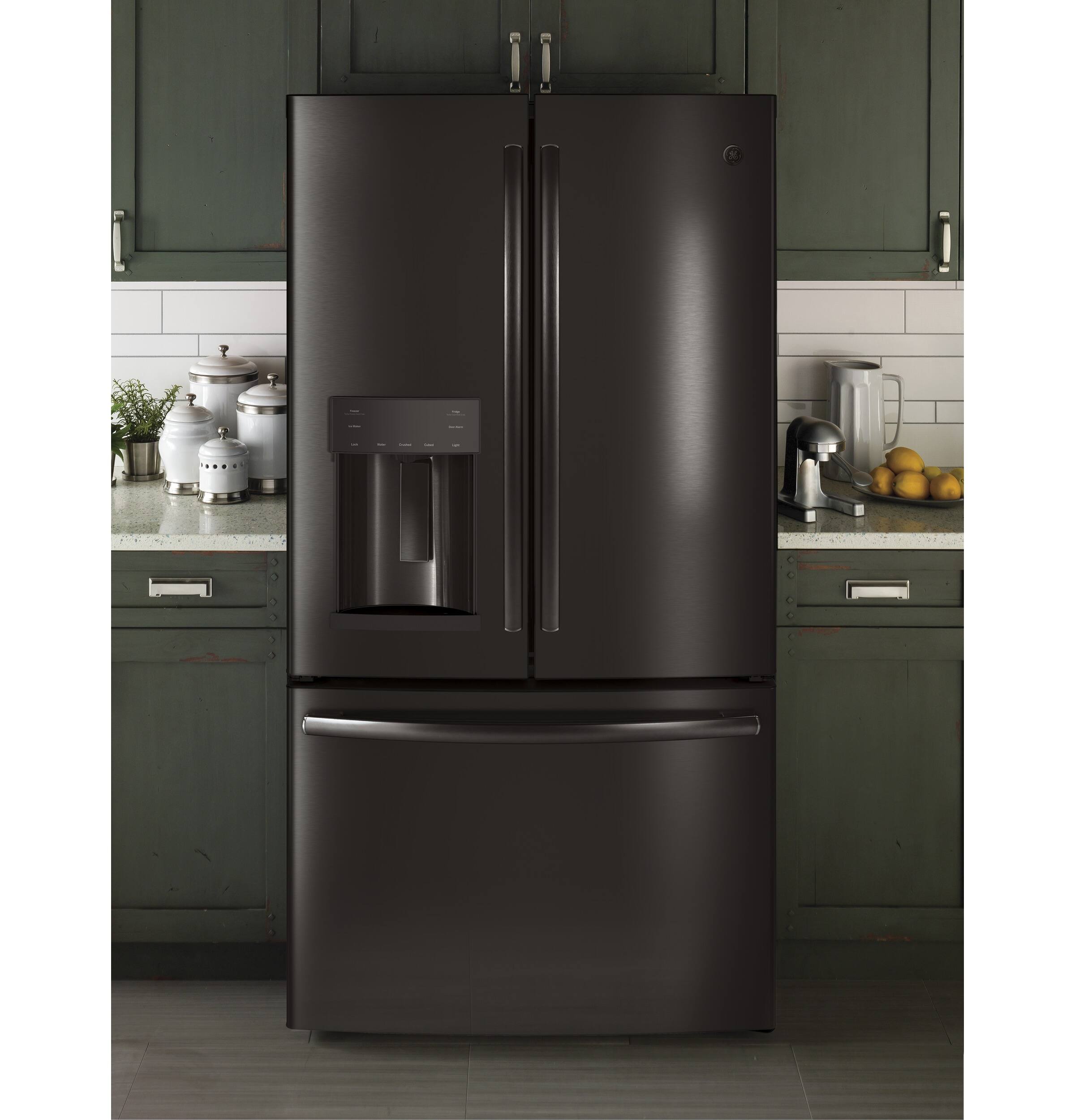 Alt View 13. GE - 27.8 Cu. Ft. French Door Refrigerator.