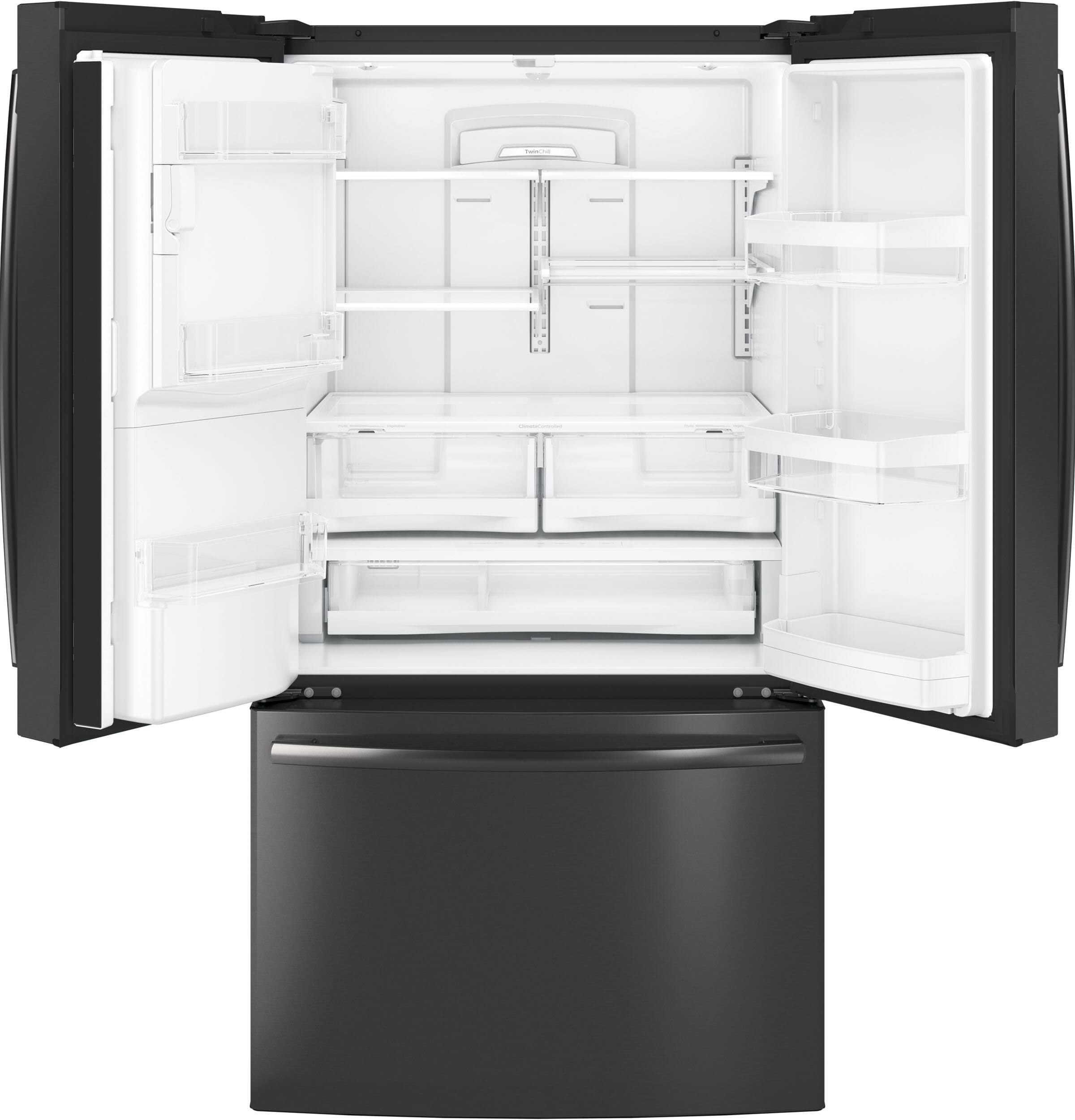 Alt View 16. GE - 27.8 Cu. Ft. French Door Refrigerator.