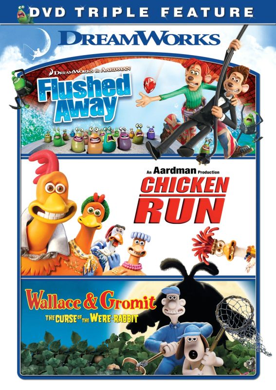  Flushed Away/Chicken Run/Wallace and Gromit [3 Discs] [DVD]