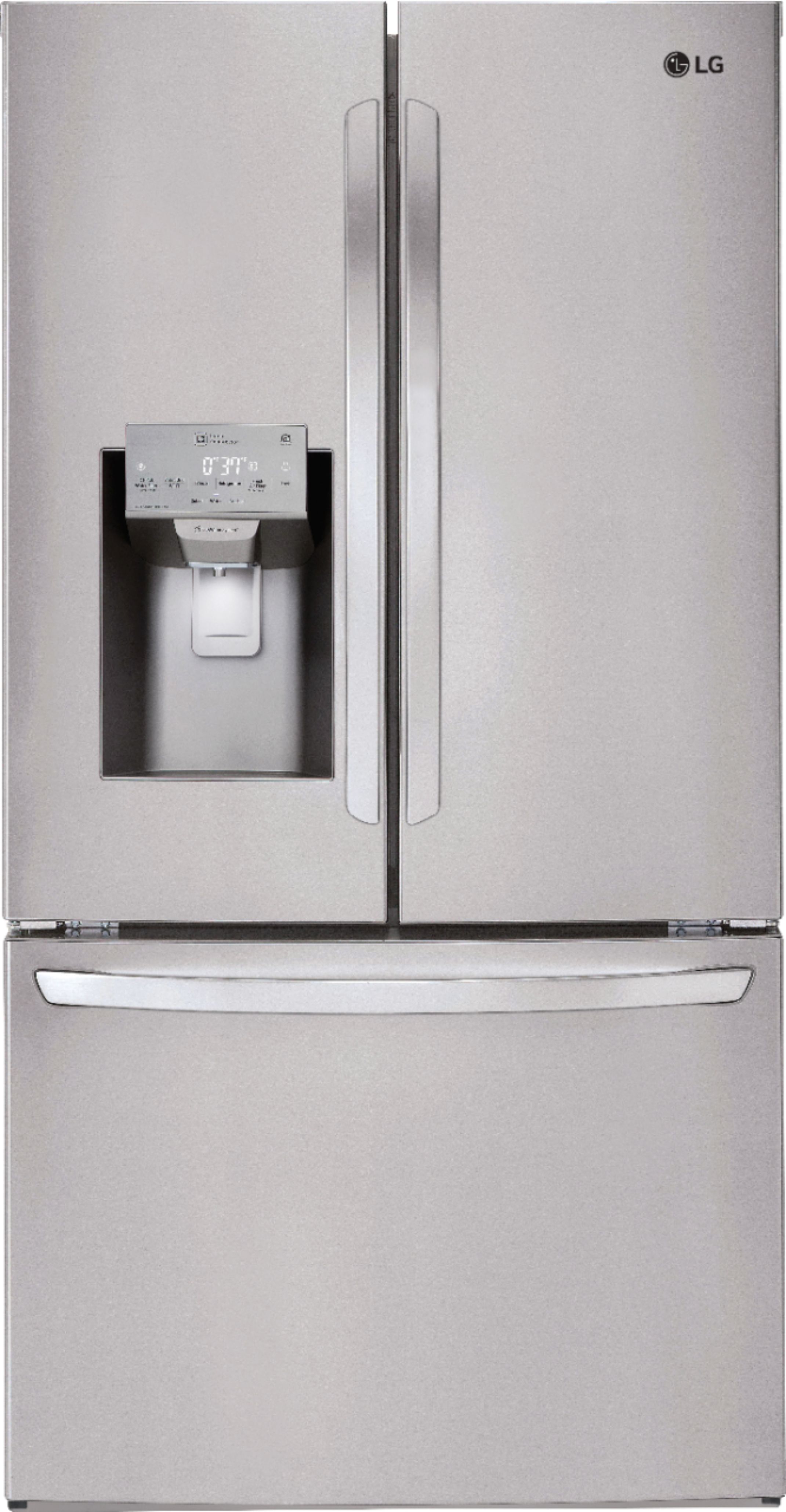 Customer Reviews LG 27.9 Cu. Ft. French Door Smart Refrigerator with