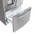 Alt View 3. LG - 27.9 Cu. Ft. French Door Smart Refrigerator with External Tall Ice and Water Dispenser - Stainless Steel.