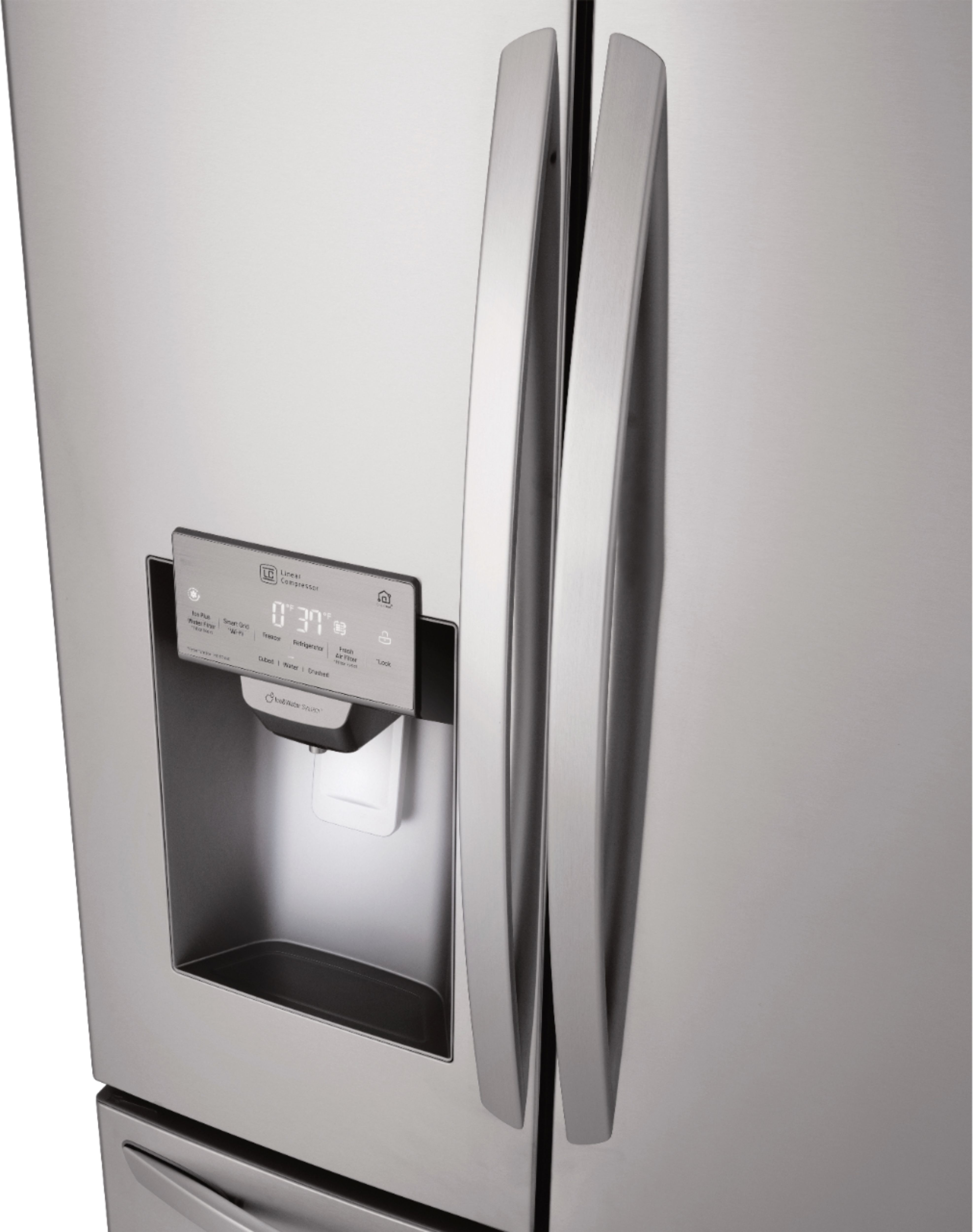 LG 36-inch, 27.8 cu.ft. Freestanding French 4-Door Refrigerator with S