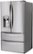 Left Zoom. LG - 27.8 Cu. Ft. 4-Door French Door Smart Refrigerator with Smart Cooling System - Stainless steel.
