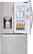 Front. LG - 27.7 Cu. Ft. French Door-in-Door Smart Wi-Fi Enabled Refrigerator - Stainless Steel.