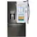 Alt View 12. LG - 27.7 Cu. Ft. French Door-in-Door Smart Wi-Fi Enabled Refrigerator - Black stainless steel.